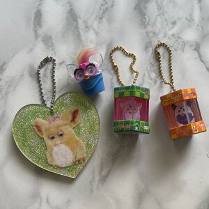 Furby kawaii keychain and more LOT